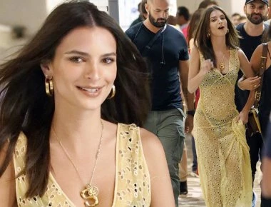 Emily Ratajkowski: Έκανε βόλτες στα Ματογιάννια και έβαλε «φωτιές» στη Μύκονο! (εικόνες)